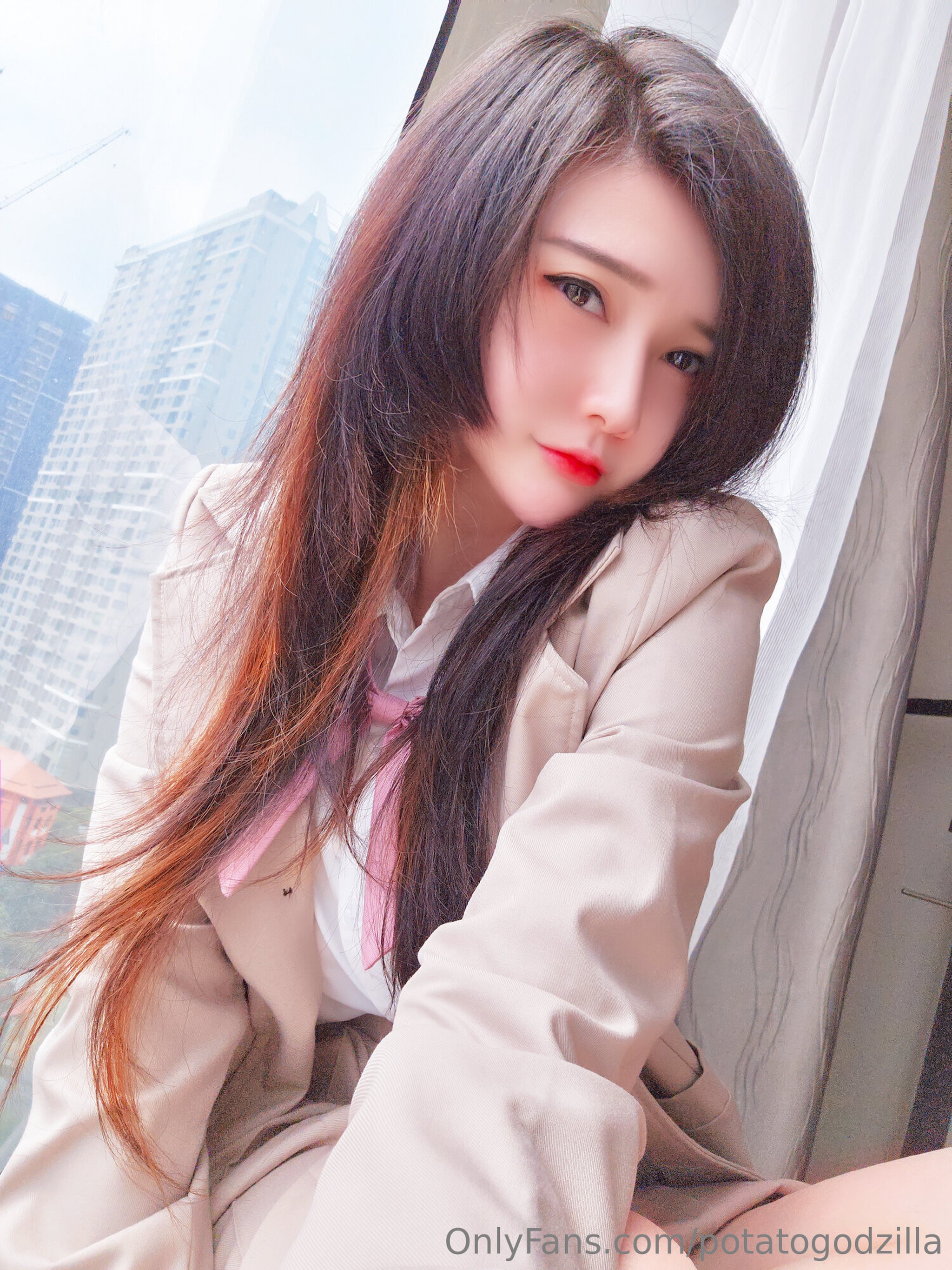 图片[1]-Potato Godzilla – NO.132 Student[25P]-XikXak